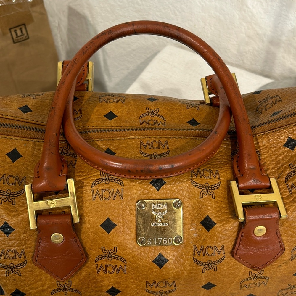 MCM boston bag - Picture 9 of 11